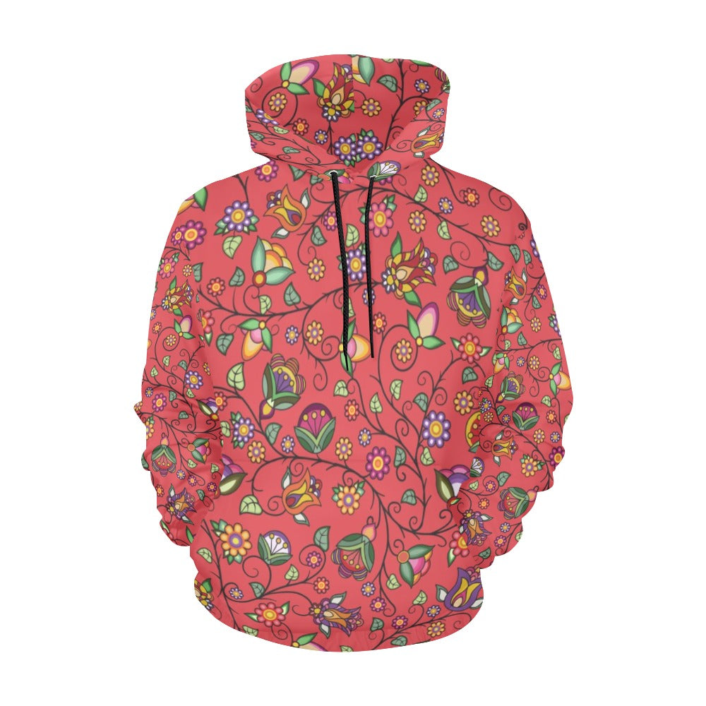 Heartbeat Petals Hoodie for Women