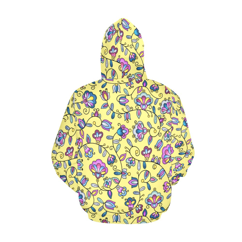 Autumn Bundle Blessing Yellow Hoodie for Men