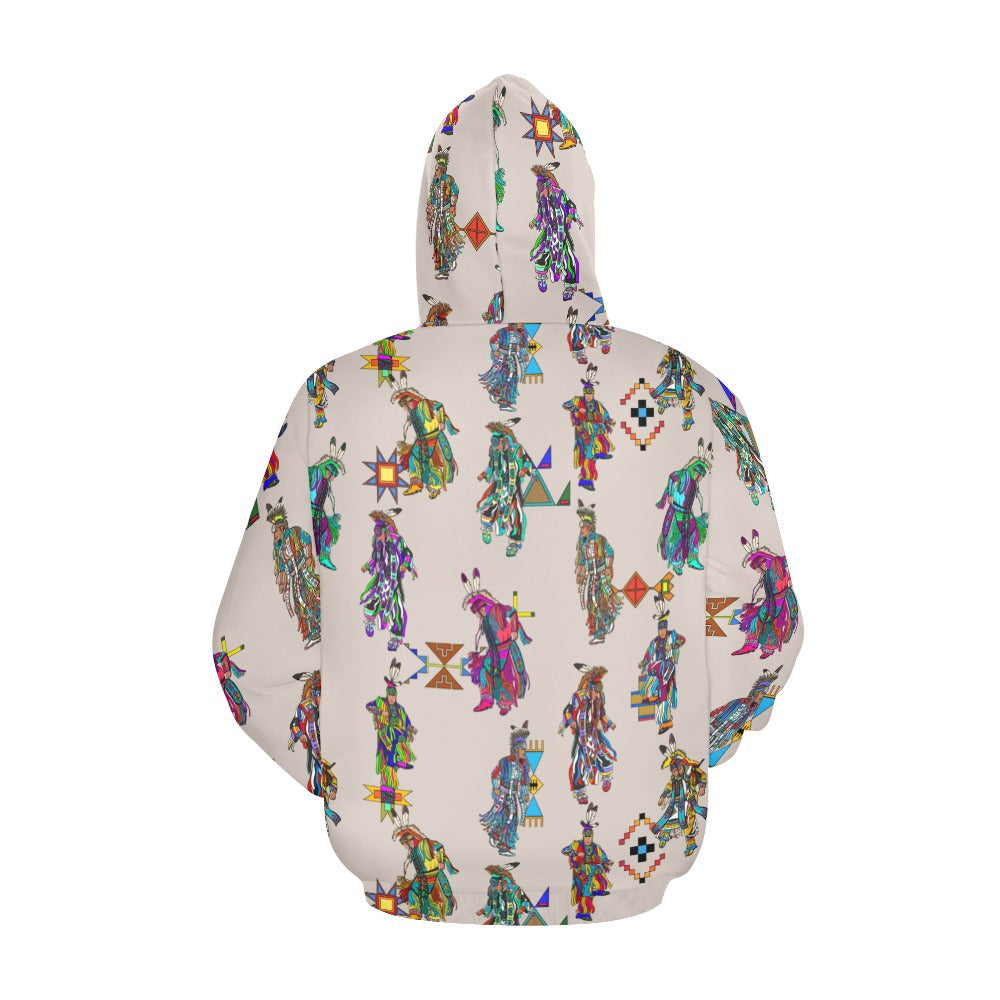 Men's Grass Dancers Muslin Hoodie for Men