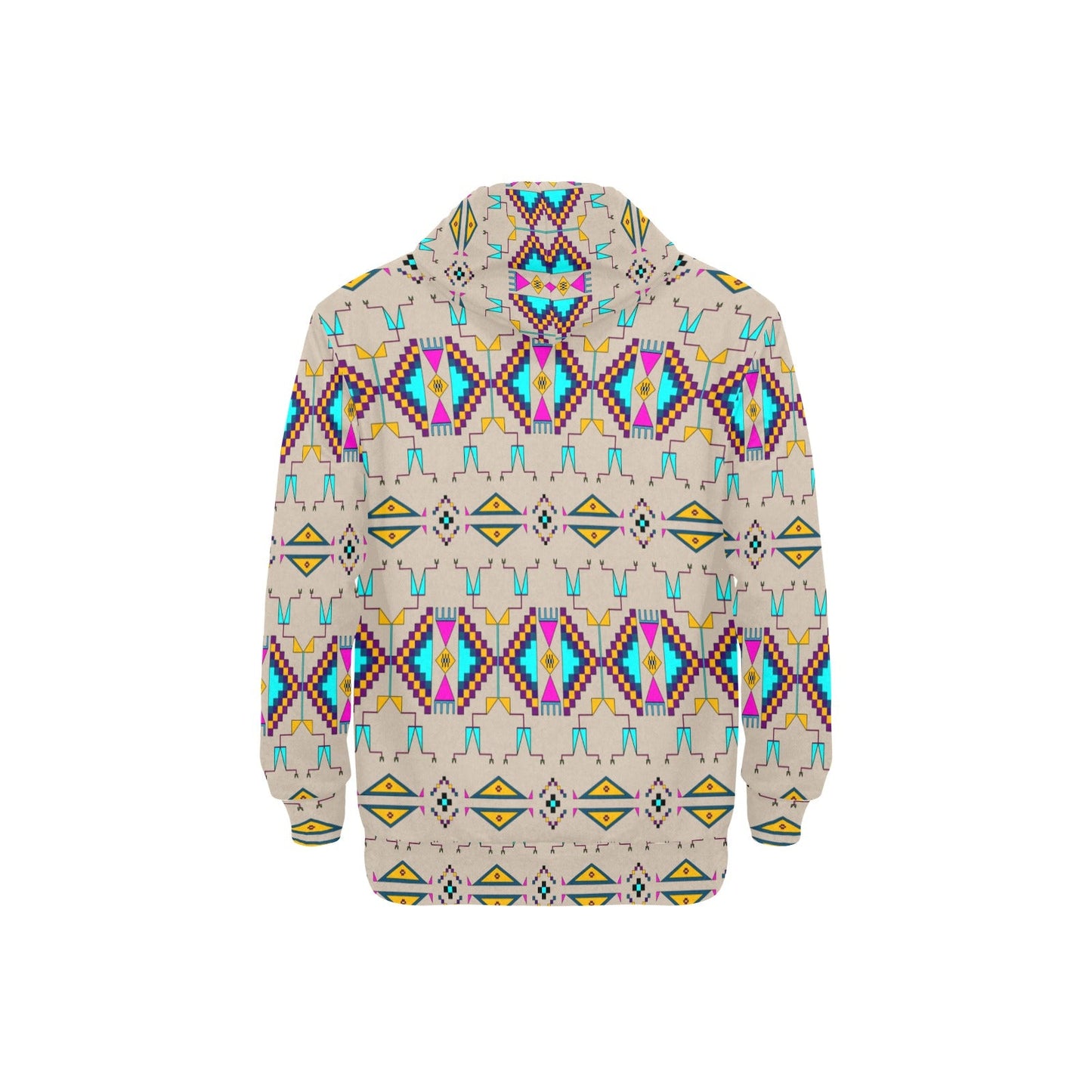 Rite of Passage Sand Men's Long Sleeve Fleece Hoodie