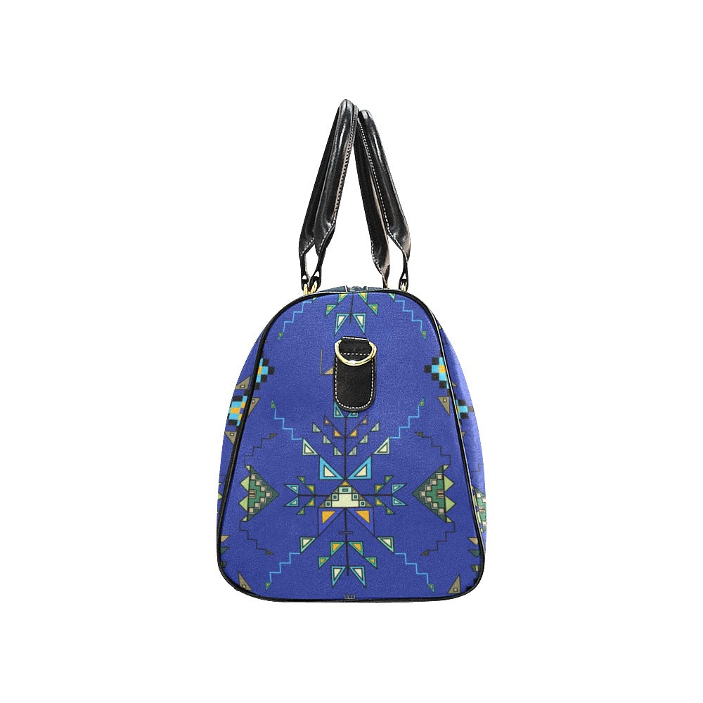 Bear Shield Dark Blue Large Travel Bag