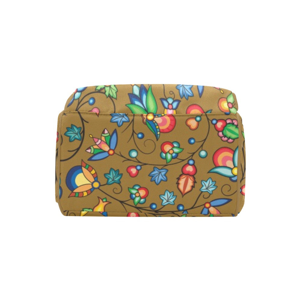 Prairie Plains Spirit Fall Leaves Multi-Function Diaper Backpack