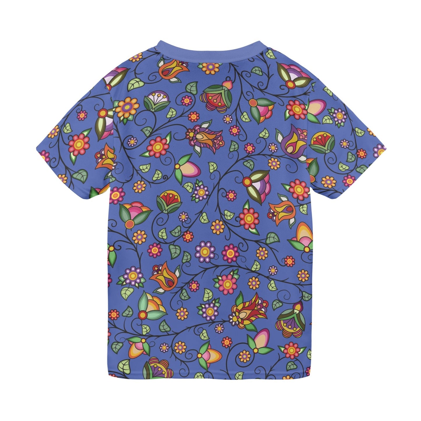 Heartbeat Petals Blue T-shirt for Men