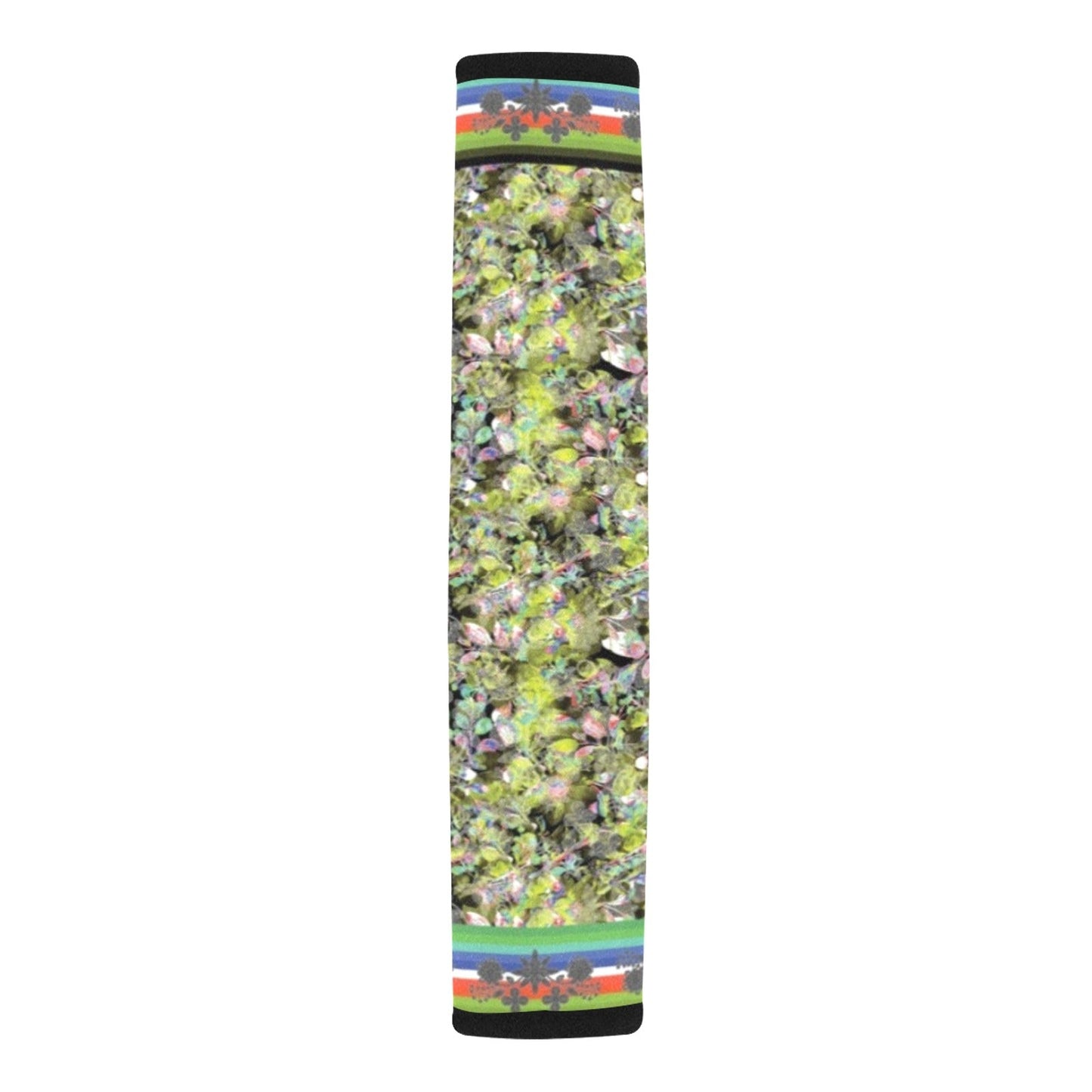 Culture in Nature Green Leaf Car Seat Belt Cover