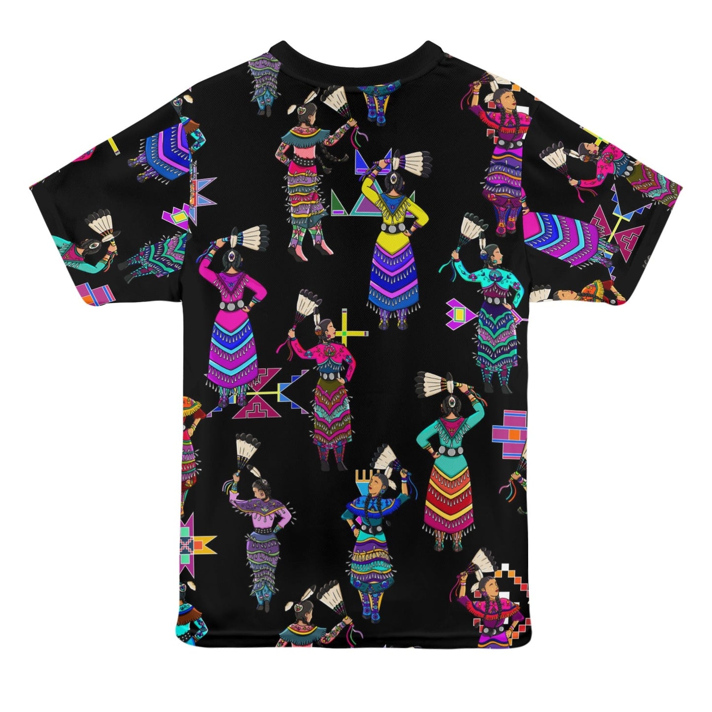 Women's Jingle Dancers Black Tee