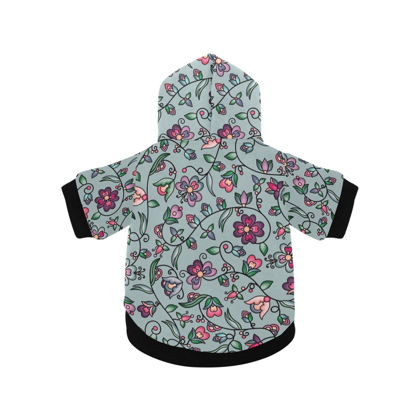 Amber Evening Garland Turquoise Pet Dog Hoodie