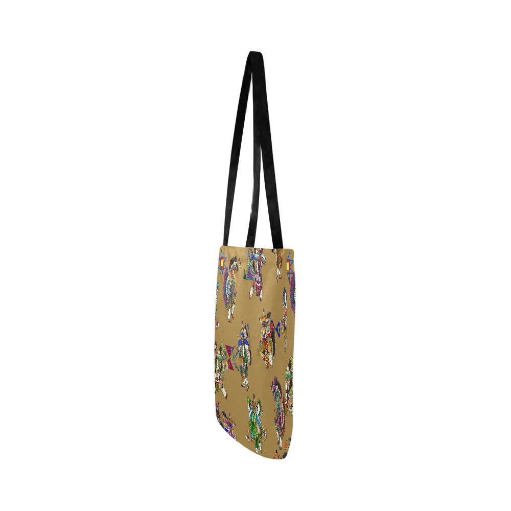Men's Fancy Dancers Earth Reusable Shopping Bag