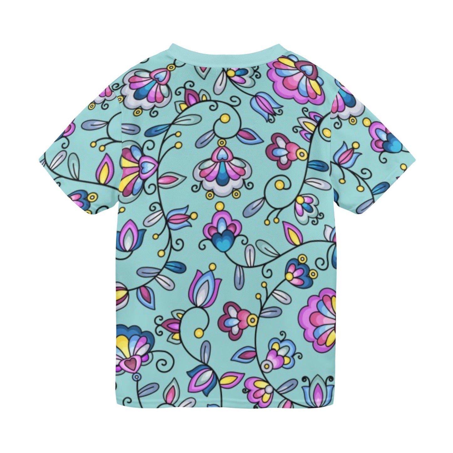 Autumn Bundle Blessing Turquoise T-shirt for Men