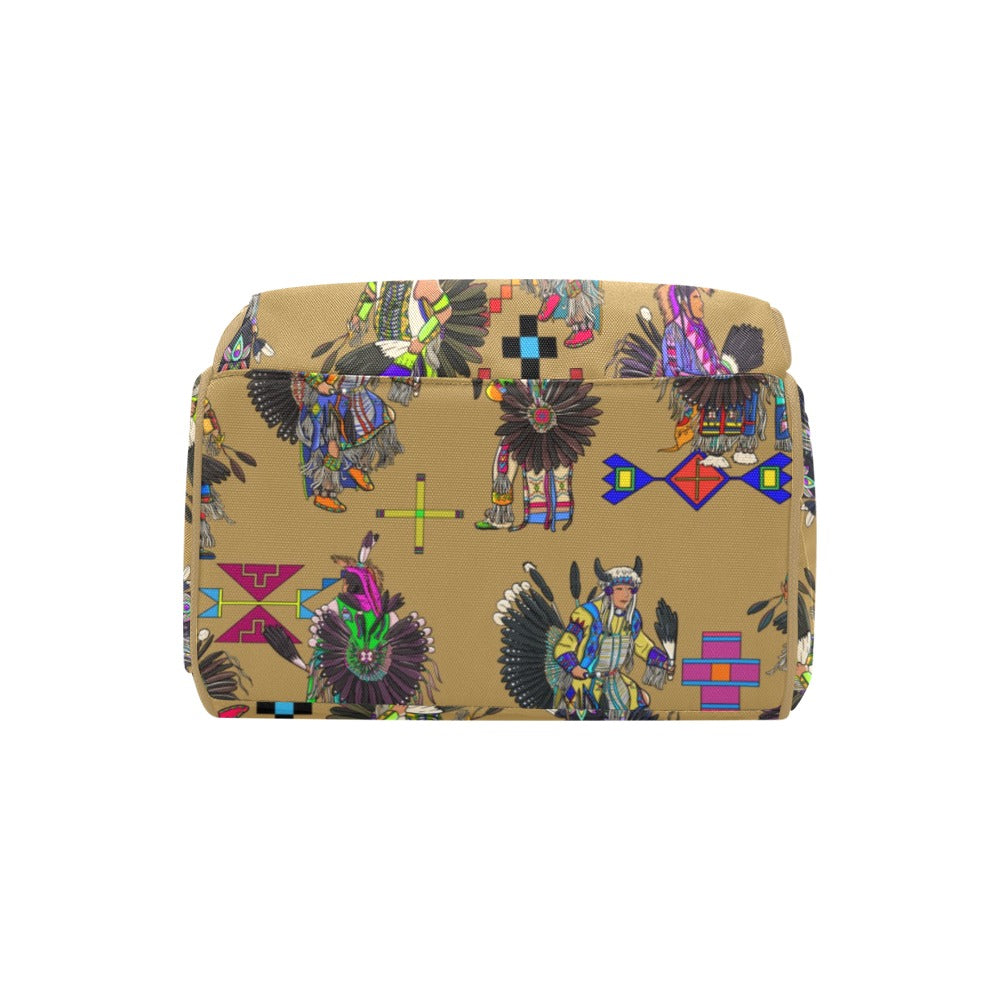 Men's Tradish Dancers Earth Multi-Function Diaper Backpack