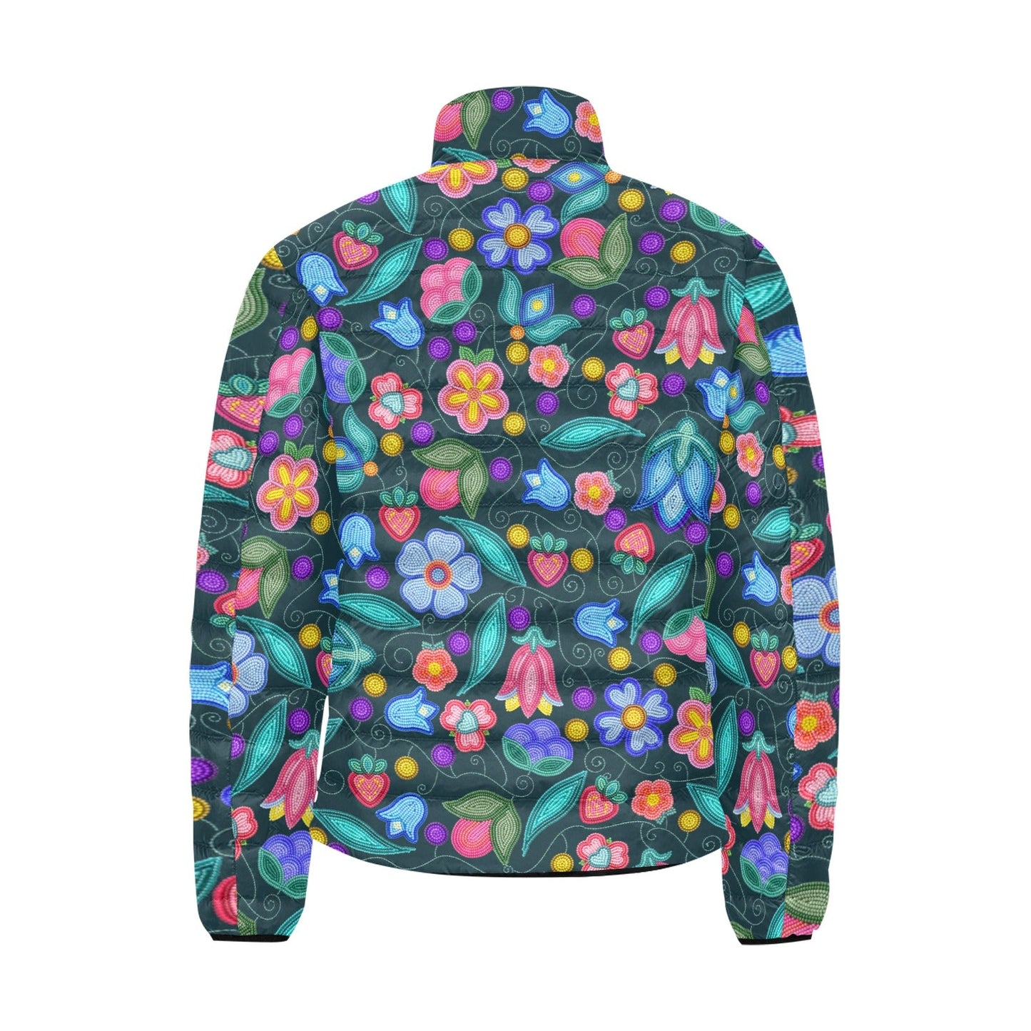 Sweet Offering Dark Teal Padded Jacket