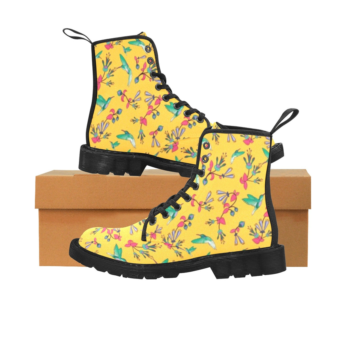 Swift Pastel Yellow Boots by 49 Dzine