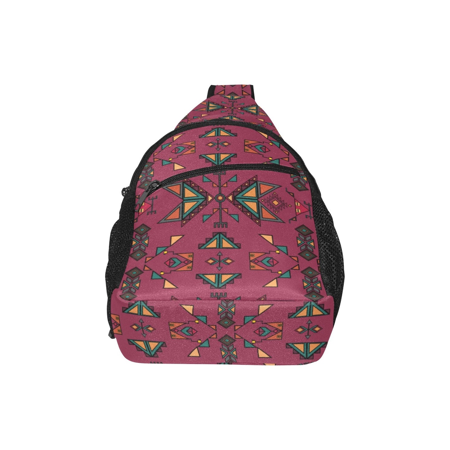 Arrow Dawn Maroon Chest Bag