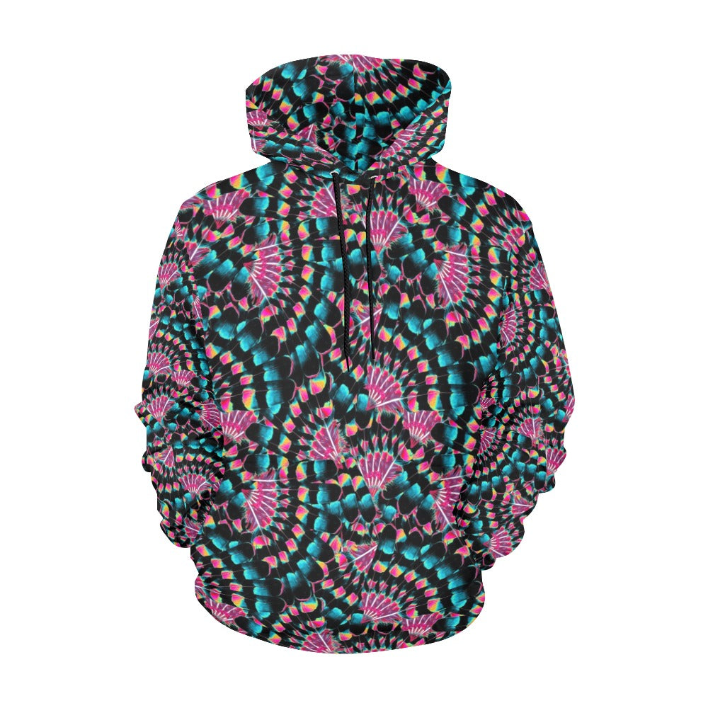 Hawk Feathers Hoodie for Women