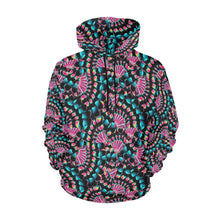 Load image into Gallery viewer, Hawk Feathers Heat Map Hoodie for Women
