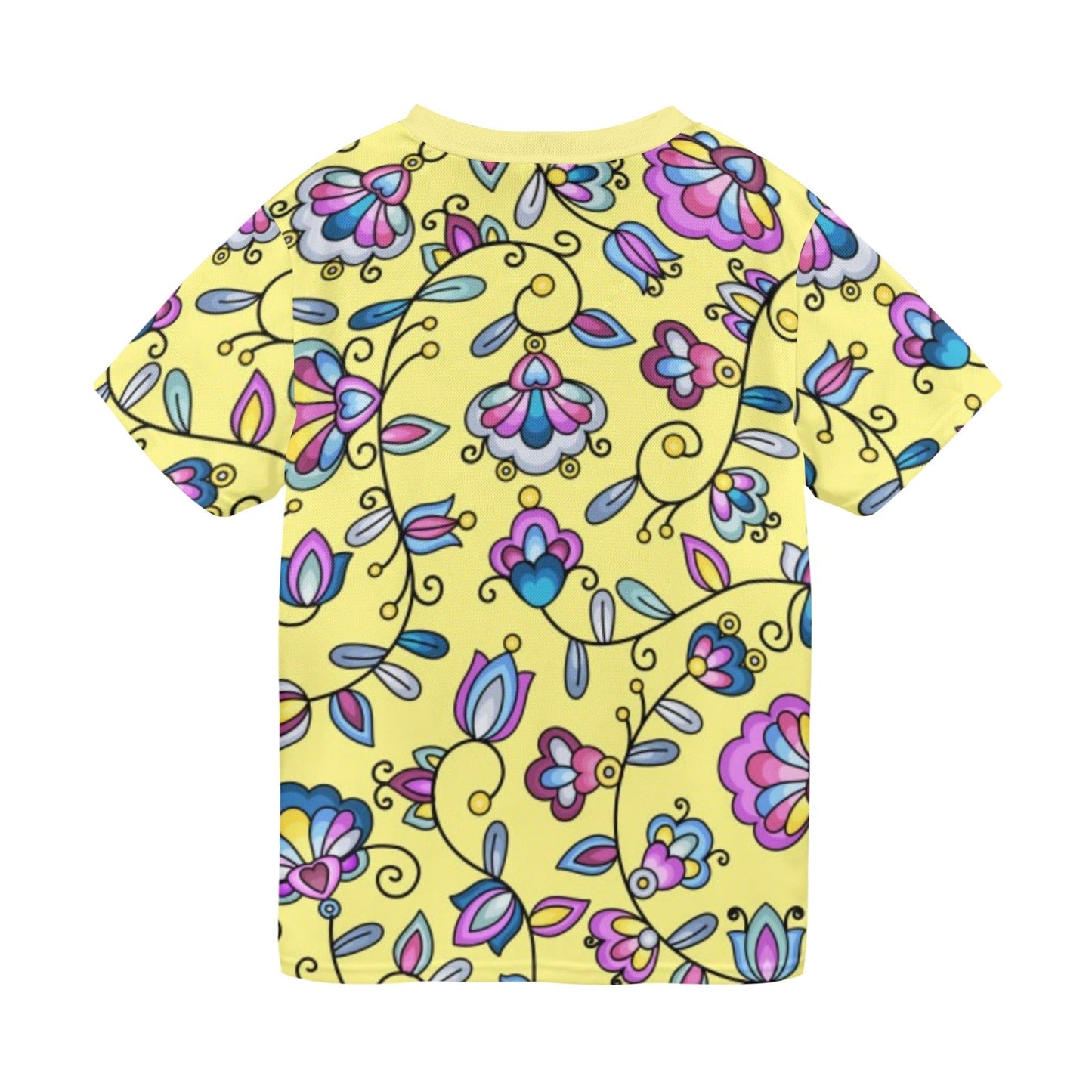 Autumn Bundle Blessing Yellow T-shirt for Men