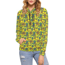 Load image into Gallery viewer, Sky Tomorrow Yellow Hoodie for Women
