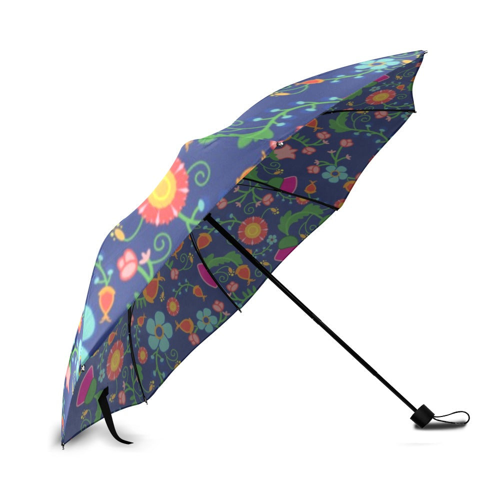 Bee Spring Twilight Foldable Umbrella