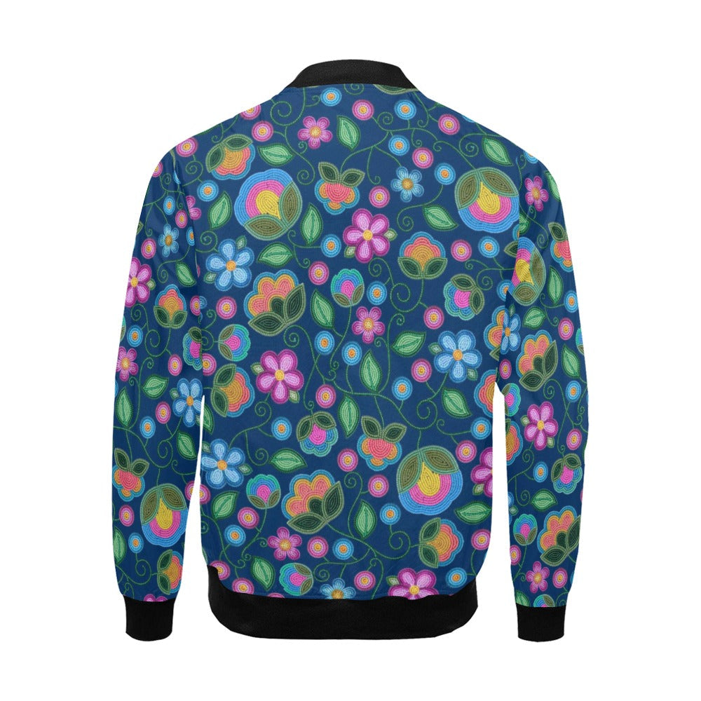 Turquoise Sunbeam Blue Bomber Jacket