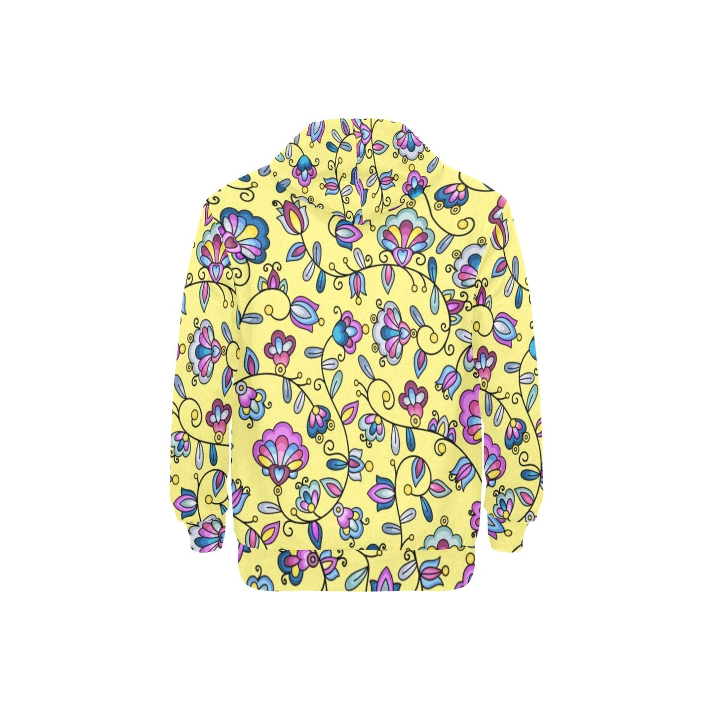 Autumn Bundle Blessing Yellow Fleece Hoodie