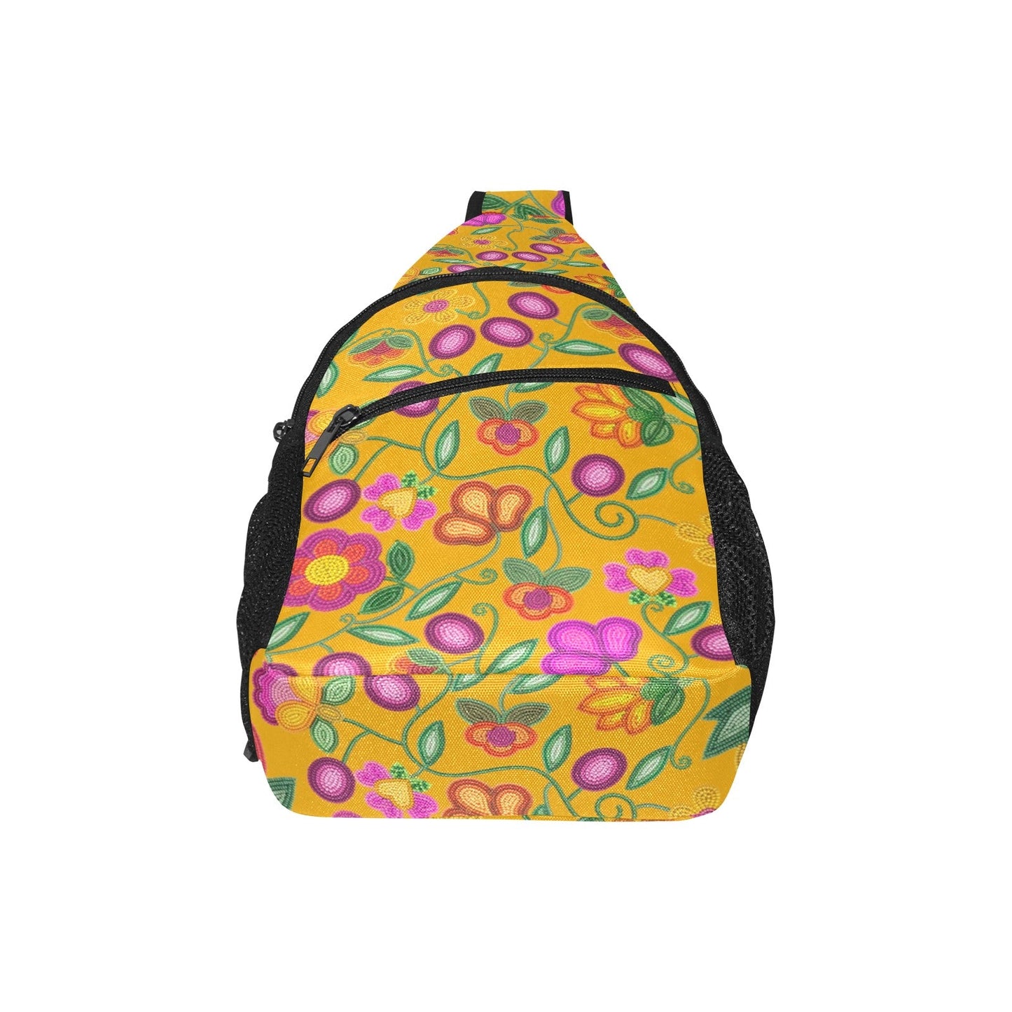 Boreal Bounty Yellow Chest Bag