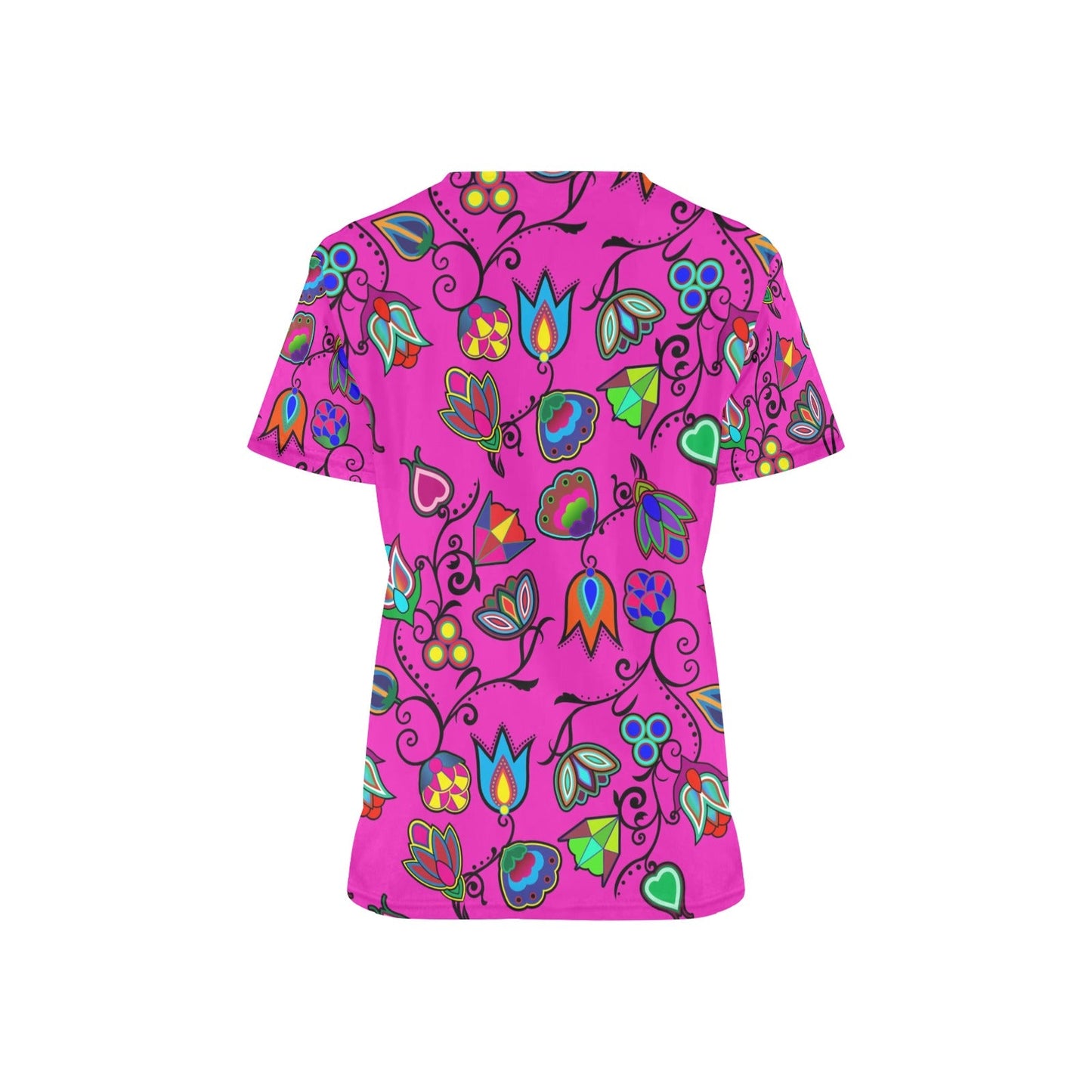 Indigenous Paisley Scrub Top