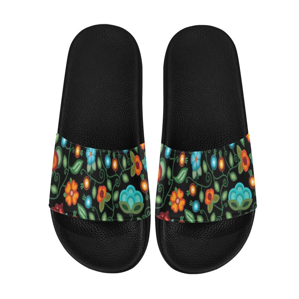 Prairie Fire Petals Slide Sandals