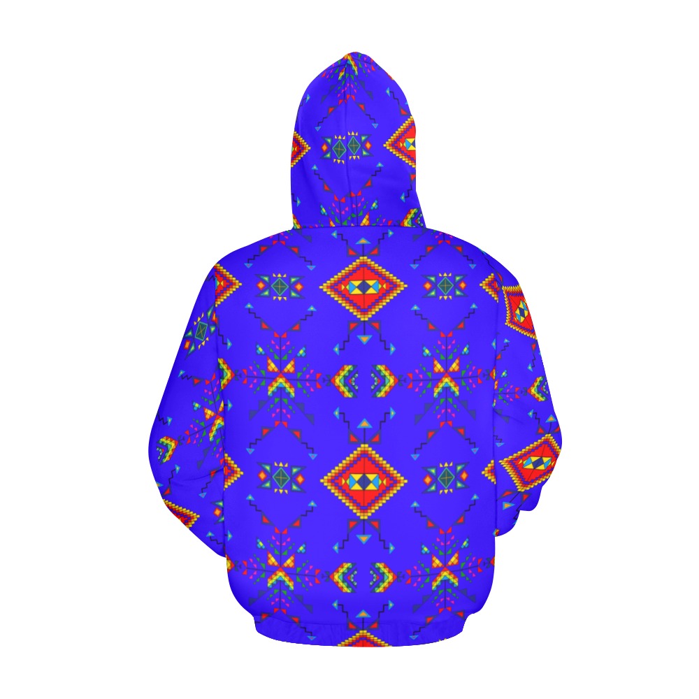 Buffalo Jump Blue Hoodie for Men