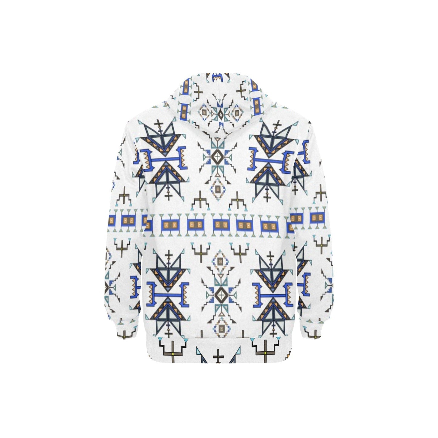 Eagle Strike White Fleece Hoodie