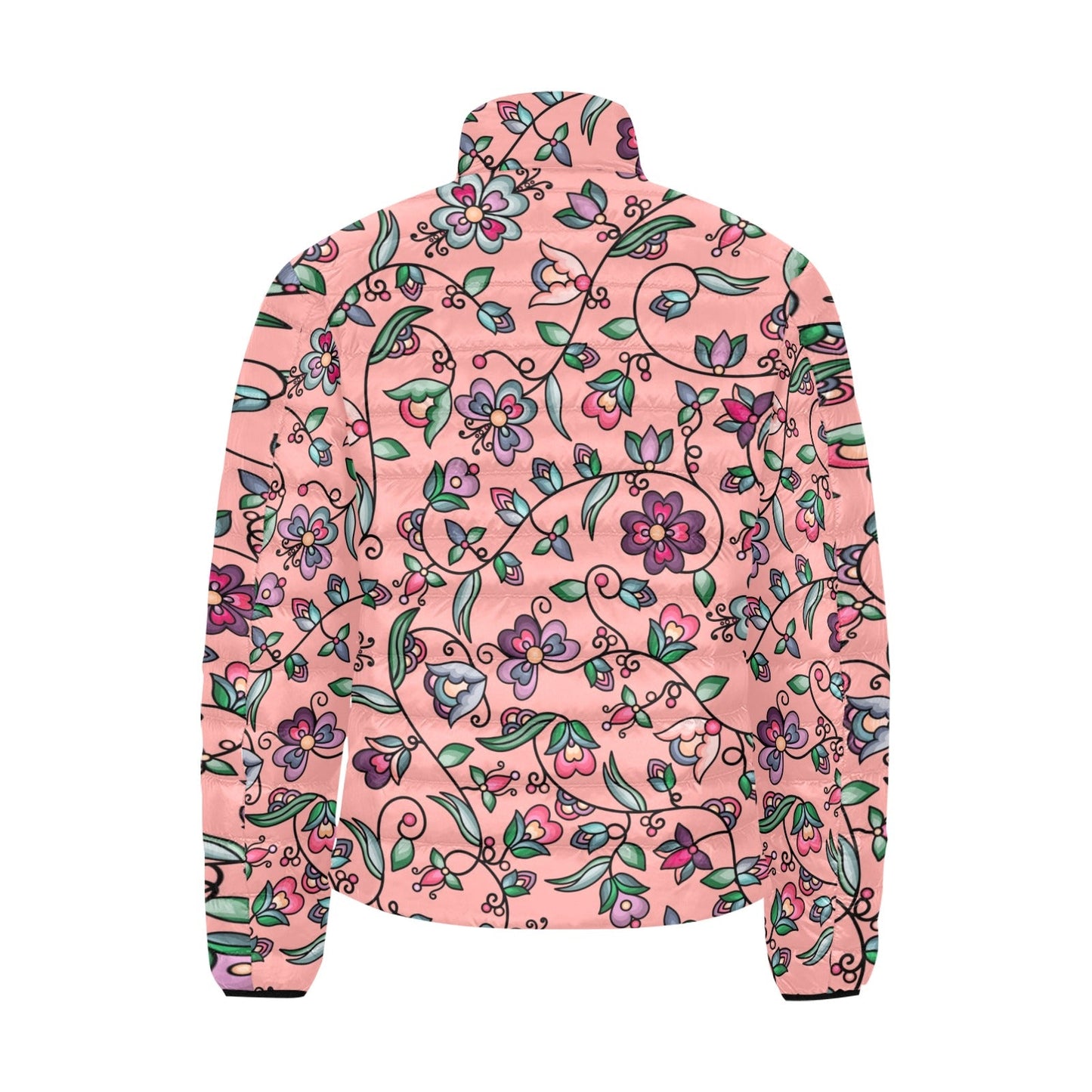 Amber Evening Garland Peach Padded Jacket