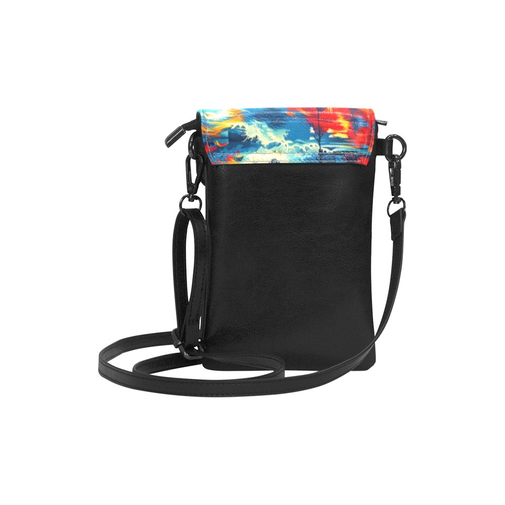 Fishing Bears 2 Small Cell Phone Purse