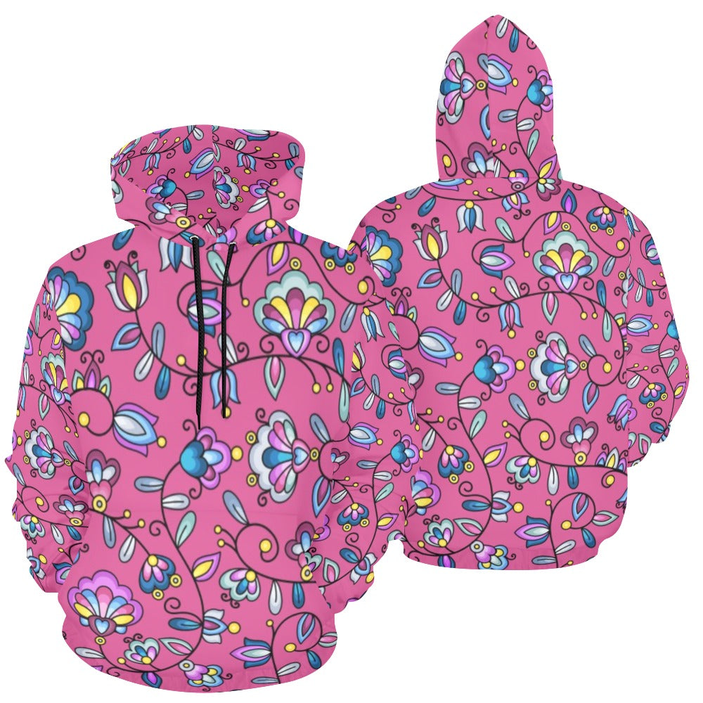 Autumn Bundle Blessing Pink Hoodie for Men