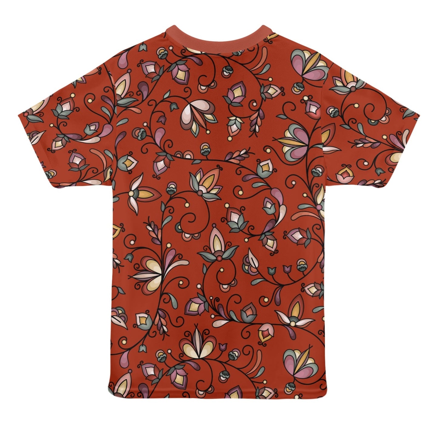 Burnt Sky Petals Red Tee
