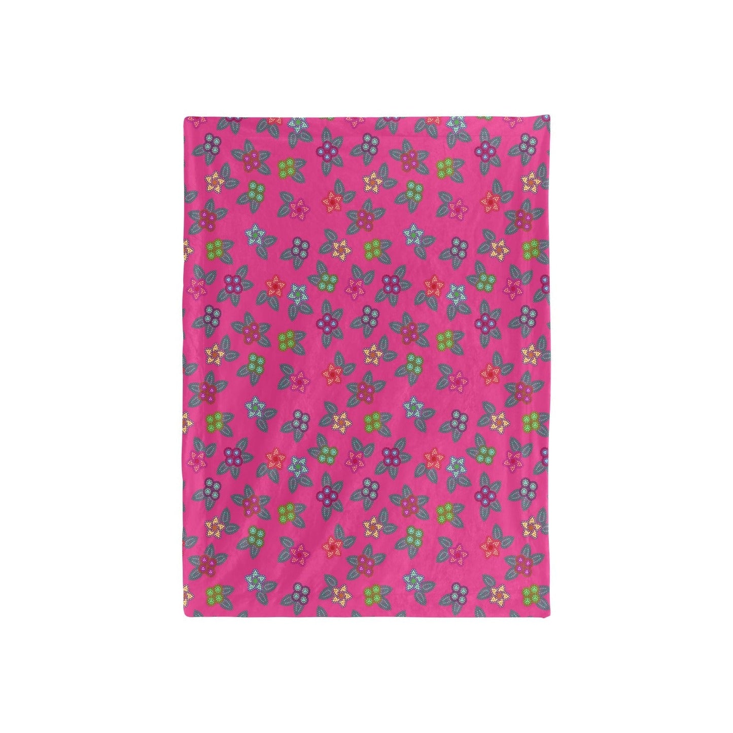 Berry Flowers Baby Blanket 40"x50" Baby Blanket 40"x50" e-joyer