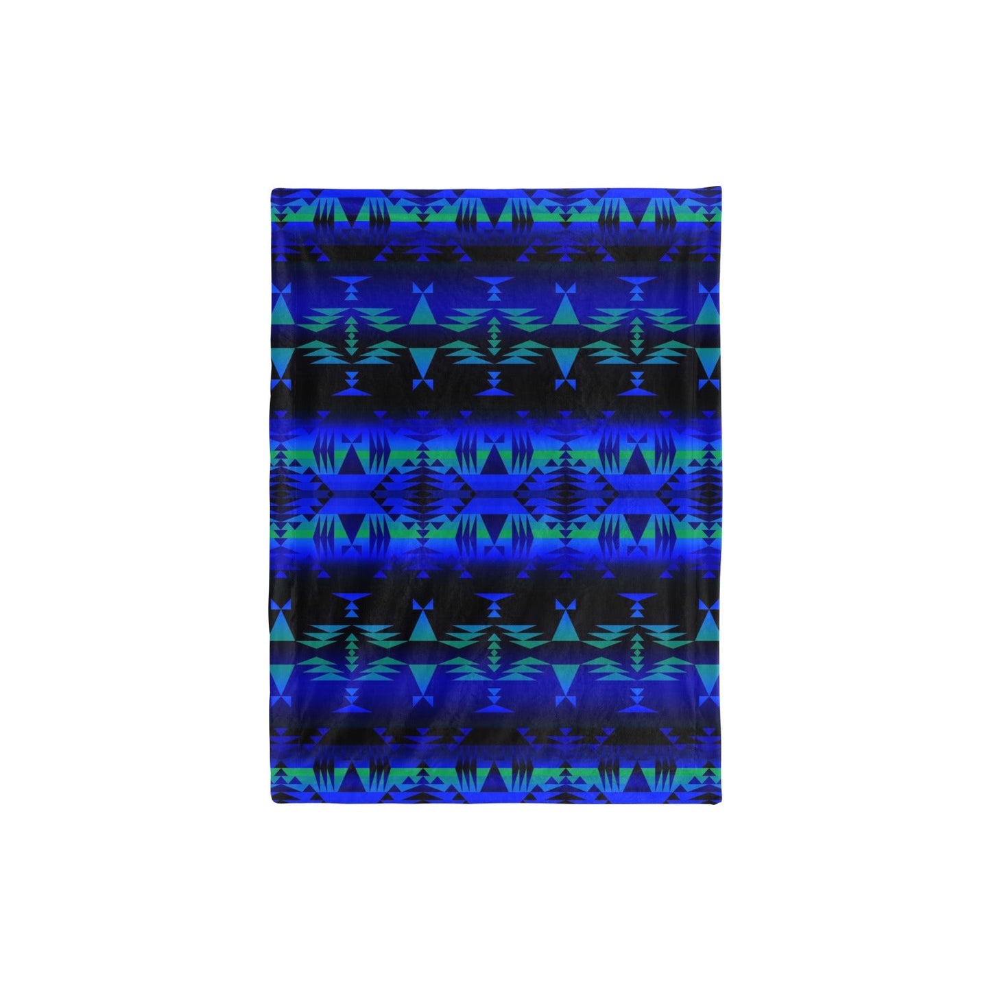 Between the Mountains Small Baby Blanket