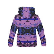 Load image into Gallery viewer, Between the Mountains Moon Shadow All Over Print Hoodie for Women (USA Size) (Model H13) All Over Print Hoodie for Women (H13) e-joyer 
