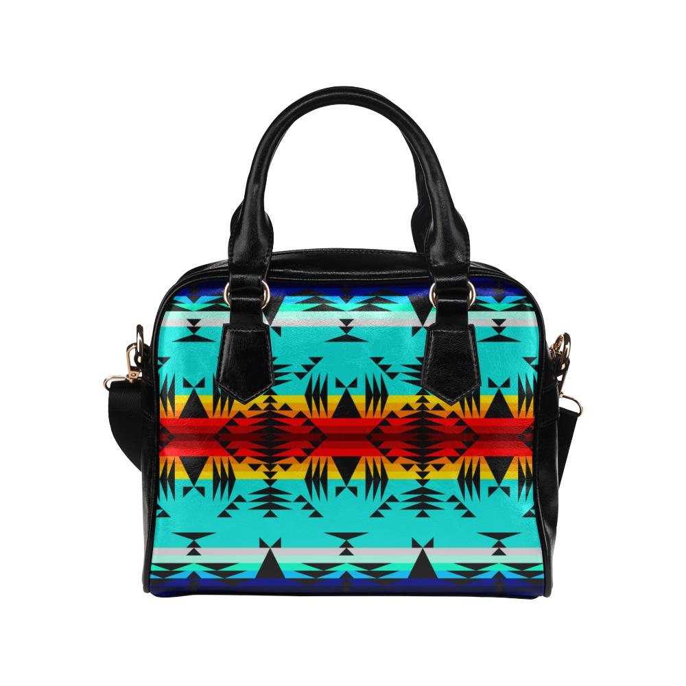 Between the Mountains Shoulder Handbag