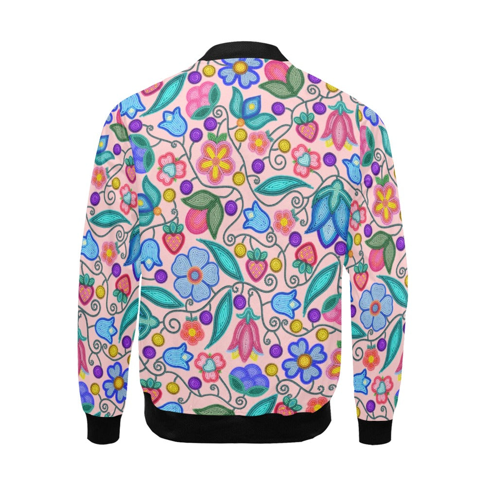 Sweet Offering Pink Bomber Jacket