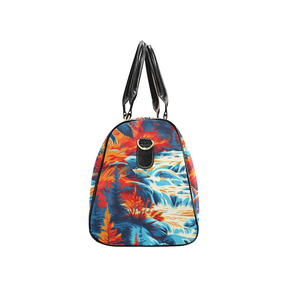Hunting Wolves Small Travel Bag