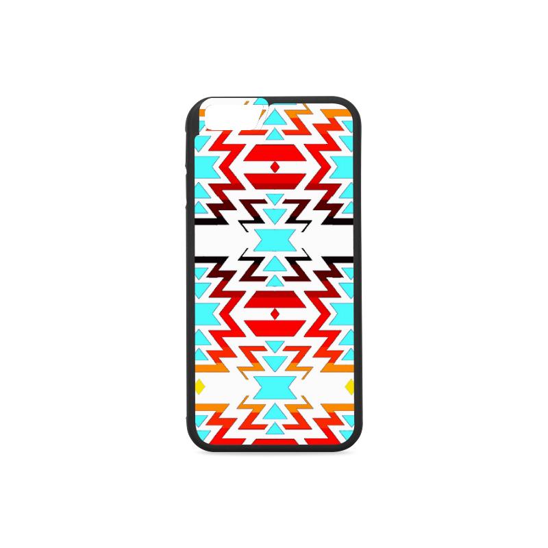 Big Pattern Fire Colors and Sky iPhone 6/6s Case