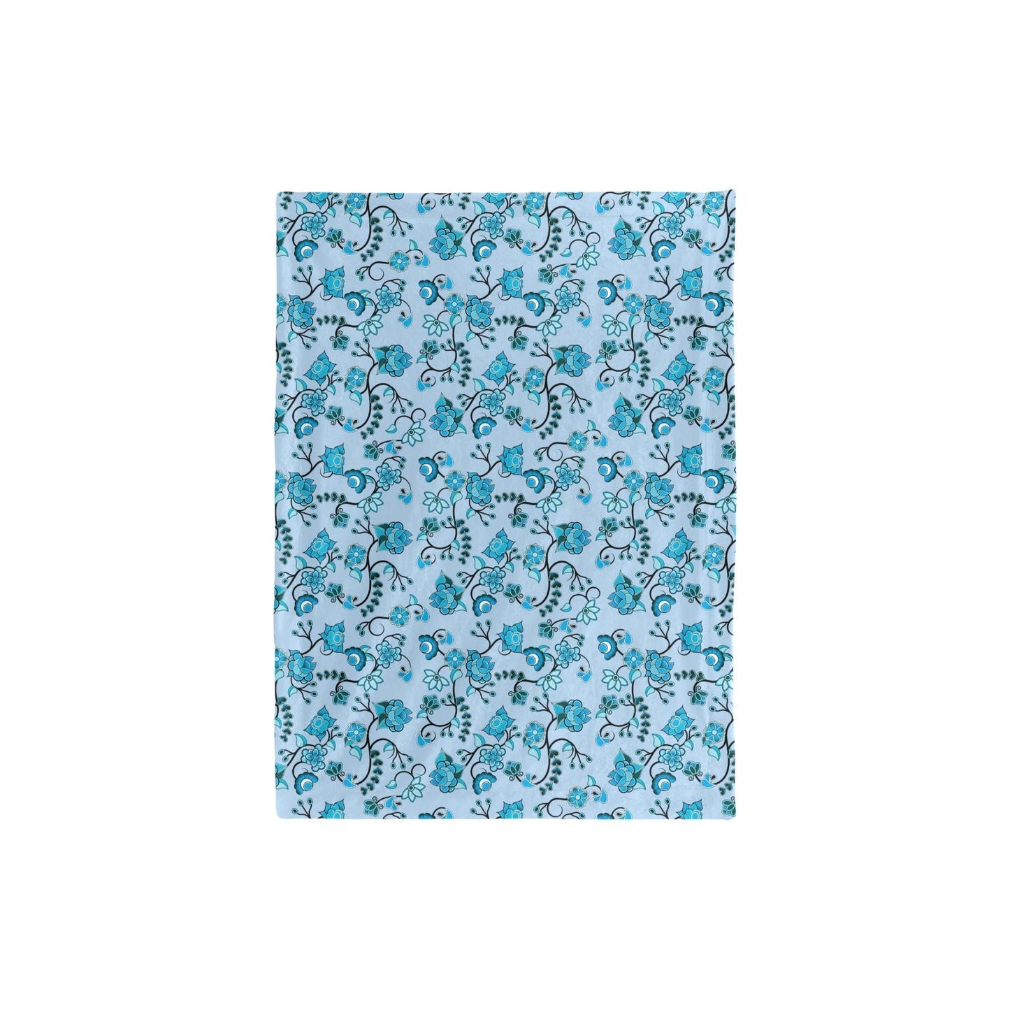 Floral Amour Small Baby Blanket
