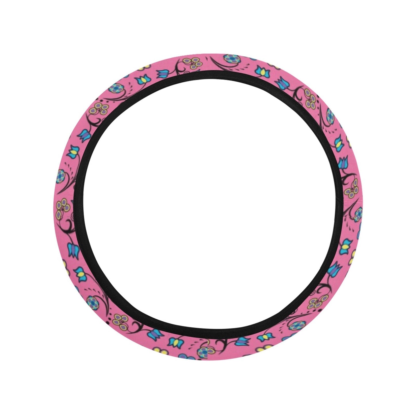 Blue Trio Steering Wheel Cover