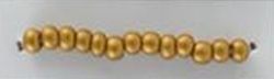 11/0 Seed Beads: Brass