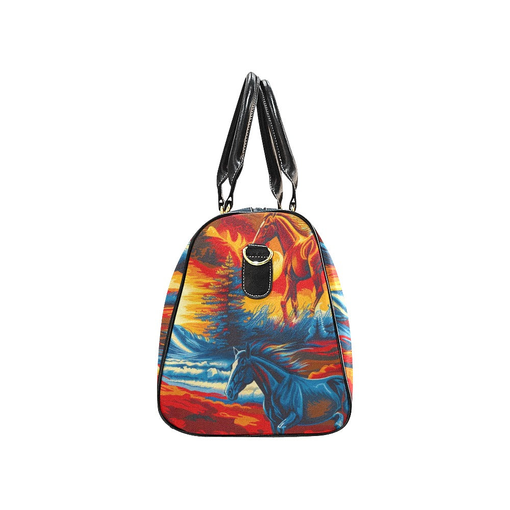 Wilds Horses 2 Large Travel Bag