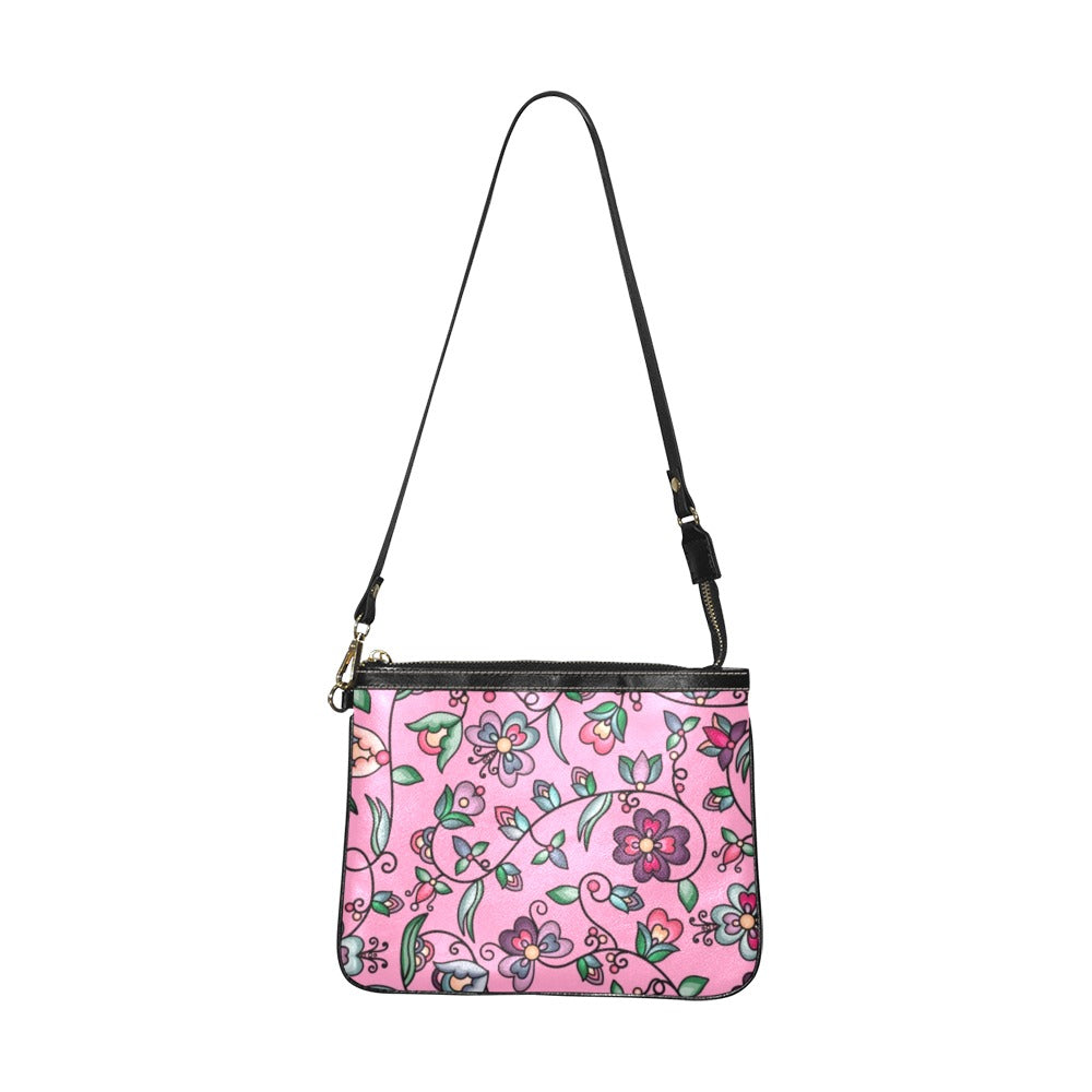 Amber Evening Garland Pink Small Shoulder Bag