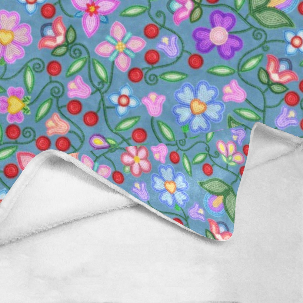 Petal Harmony River X-Large Micro Fleece Blanket