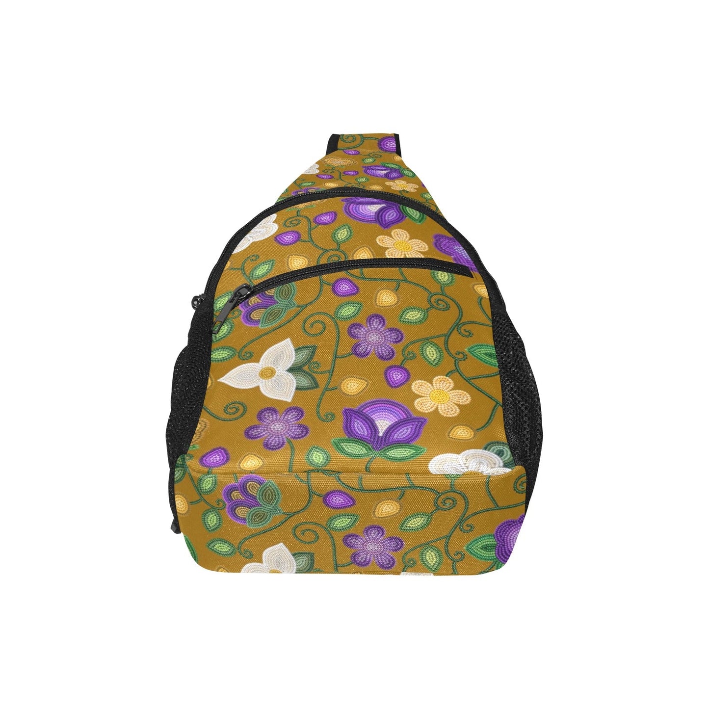 Midnight Moss Bloom Toffee Chest Bag