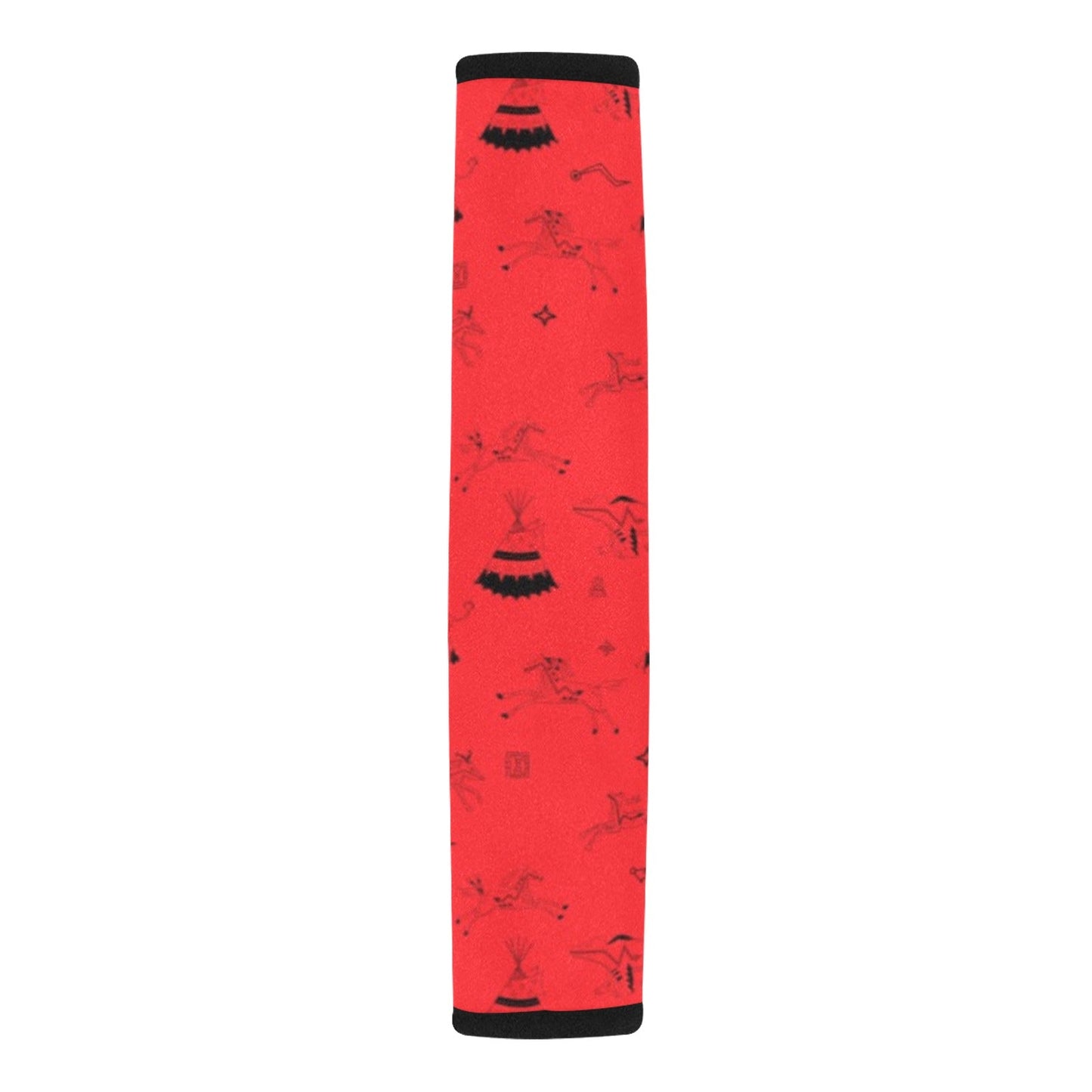 Ledger Dabbles Red Seat Belt Cover