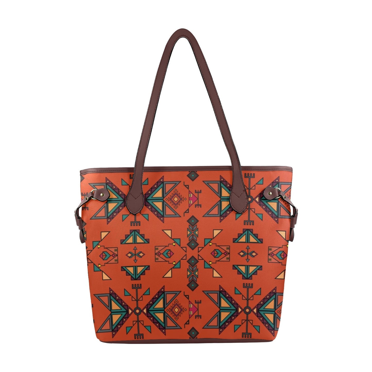 Arrow Dawn Clover Canvas Tote