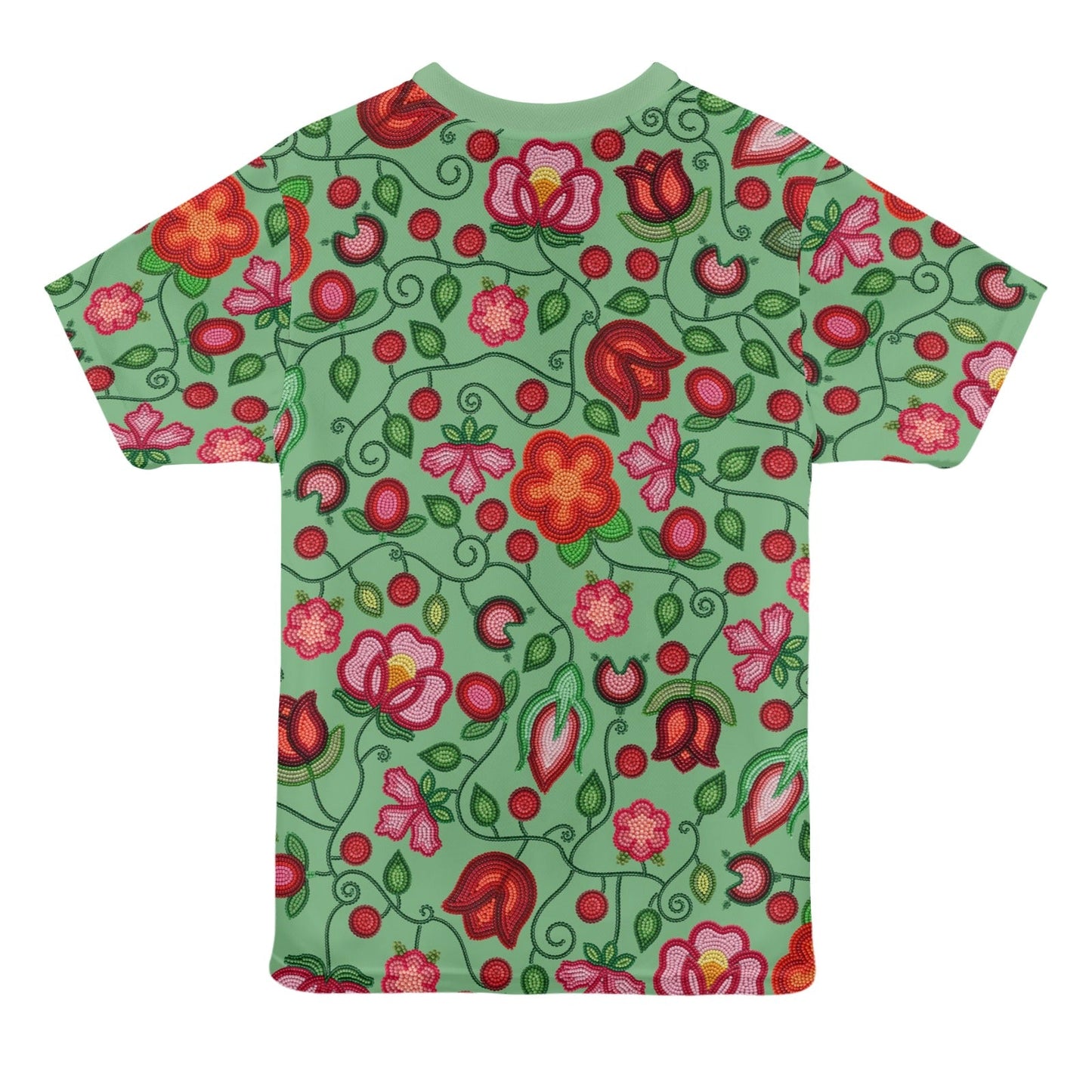 Rose Reverie Green Tee