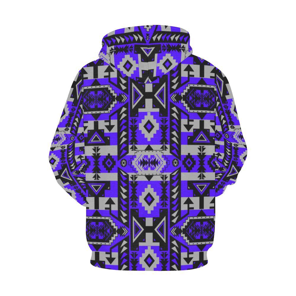 Chiefs Mountain Blue Ridge All Over Print Hoodie for Men (USA Size) (Model H13) All Over Print Hoodie for Men (H13) e-joyer